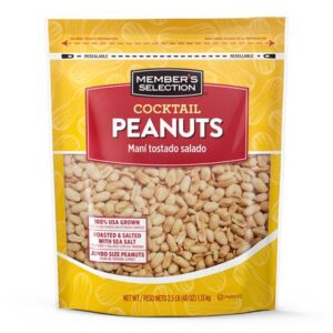 Maní Tostado de Coctel 1.13 kg  Member's Selection