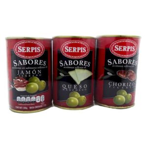 Serpis Aceitunas Rellenas 3 Unidades / 130 g (Peso Escurrido)