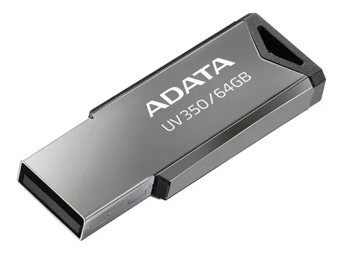 Memoria Usb Adata Metalica 64 Gbauv350-64g-rbk Uv350 Usb 3.2