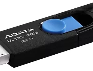 Memoria Usb Adata Uv320 128gb 3.2 Gen 1 Negro Y Azul