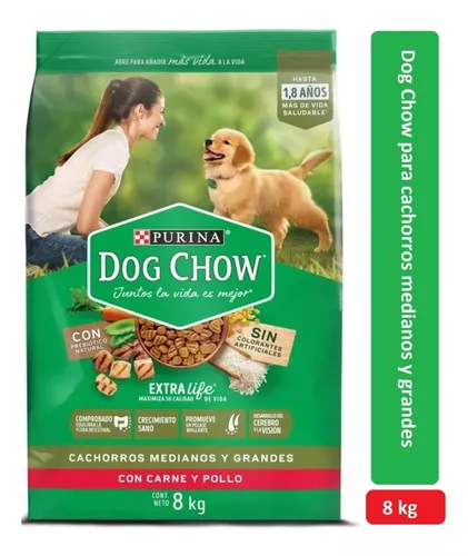 Alimento Dog Chow Cachorros Salud 8 Kg