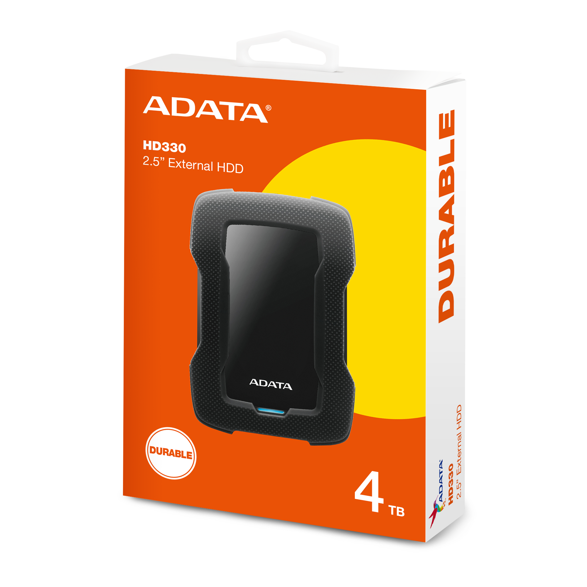 Disco Duro Adata Externo Hd330 4 Tb Usb3.1 Negro - Imagen 3