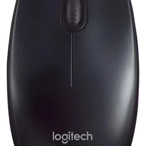 Logitech M90 Mouse Usb De Tamaño Normal, Cómodo, Con Cable