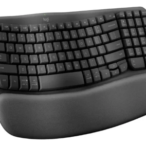 Teclado Bluetooth Logitech Logitech Wave Keys Español Negro