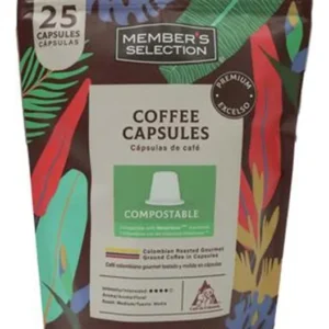 Cápsulas de Café Premium Excelso 25 Cápsulas / 5 g / 0.18 oz