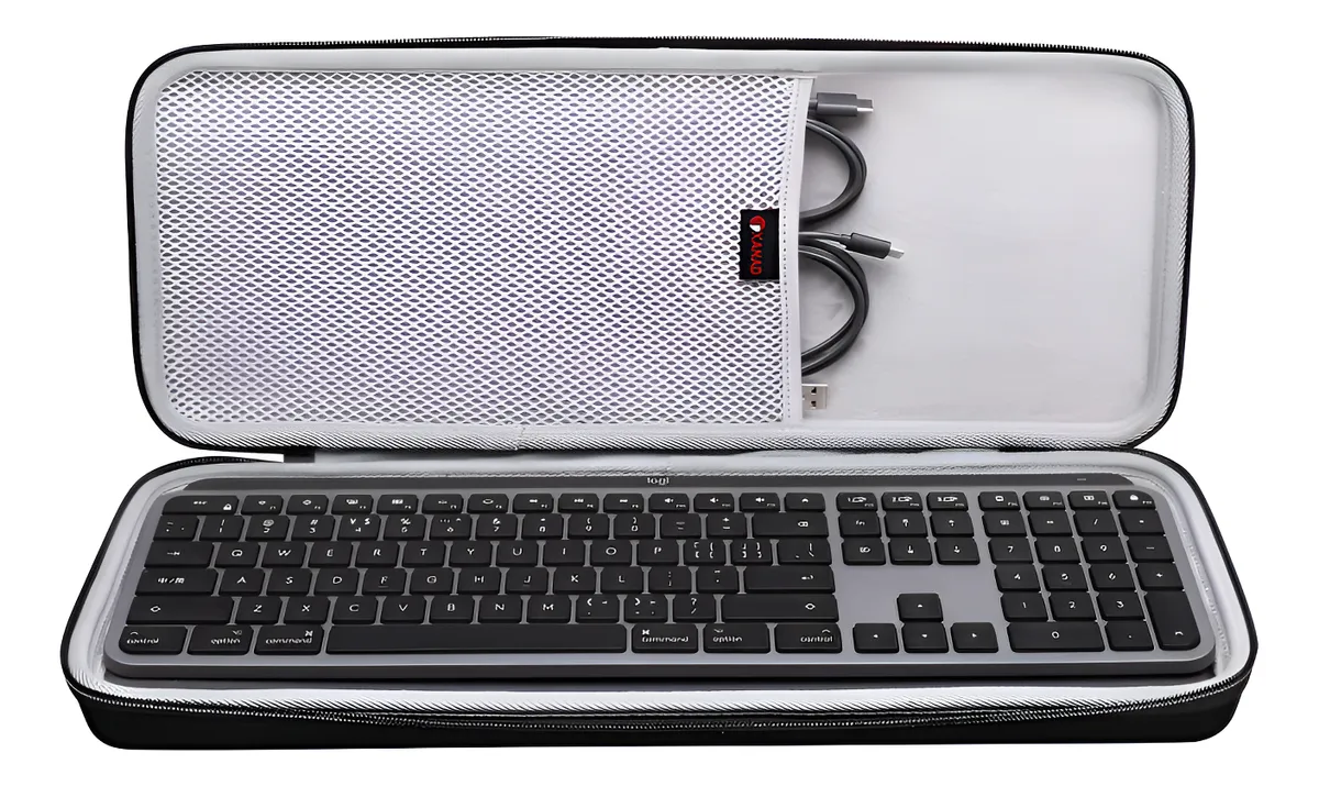 Estuche Rigiddo Para Teclado Inalámbrico Logitech Mx Keys