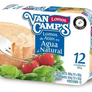 Van Camps Atún en Agua 12 Unidades / 80 g / 2.8 oz