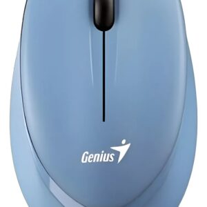 Mouse Genius Nx-7009 Inalambrico Blueeye Ergonómico Azul Gris