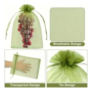 Bolsa Protector Guayaba Manzana X 100 Unidades Reutilizable