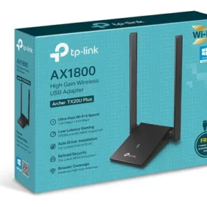 Archer Tx20u Plus Adaptador USB Wifi 6 Con 2 Antenas Ax1800