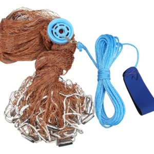 Atarraya Pesca De Cañamo De 3.60m De Diametro 1.80 Radio