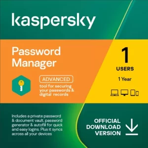 Licencia Kaspersky Cloud Password Manager 1 Dispositivo 1año