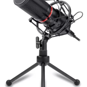 Micrófono Redragon Blazar Gm300 Condensador Cardioide Negro