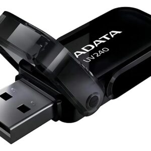 Memoria Usb Adata Uv240 64gb 2.0 Auv240 Negro