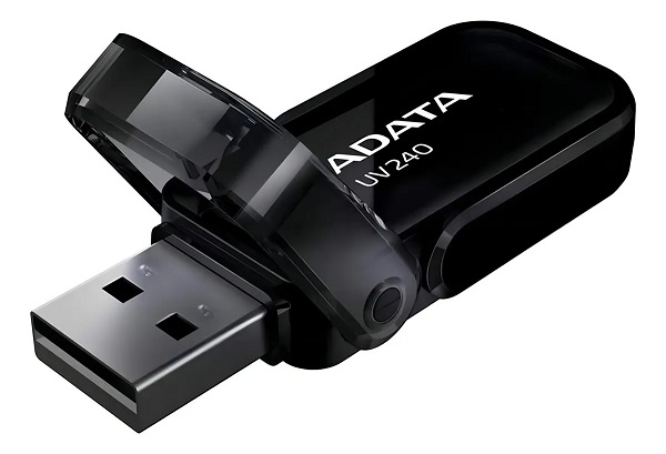 Memoria Usb Adata Uv240 64gb 2.0 Auv240 Negro