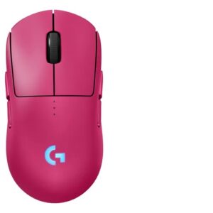 Logitech G Pro 2 Lightspeed Mouse Gamer Inalámbrico Magenta