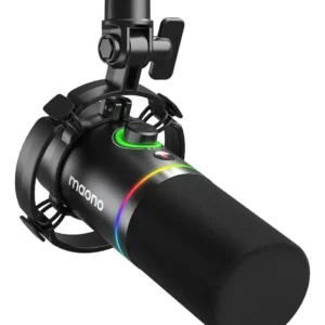 Micrófono Maono Pd200x Dinámicos Cardioide Color Negros