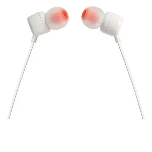 Audifonos Jbl T110 Corder-in-ear Blanco