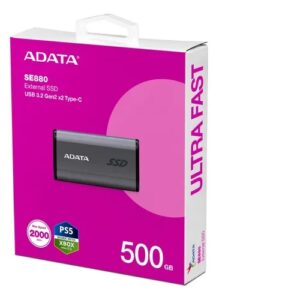 Disco Externo Ssd Adata Elite Se880 500gb Usb-c 3.2 Gen2x2