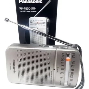 Radio Panasonic Rf-p50d Am/fm Color Gris Bateria
