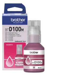 Tinta Brother Btd100m Color Magneta Serie Inkbenefit Magenta
