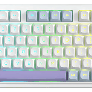 Teclado Gamer Inalámbrico Redragon Ucal Max K673wpb Mecánico Blanco Inglés Us