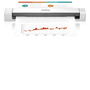 Escáner Portátil Usb En Color Brother Ds-640 Blanco