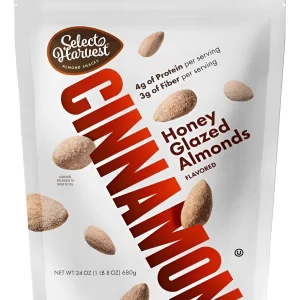 Select Harvest Almendras Glaseadas Con Miel Y Canela 680 G