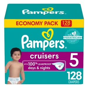 Pampers Pañales Cruisers Para Bebé Etapa 5 - 128 Unidades Sin Género