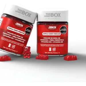 The Gummy Box Gomitas Con Vinagre De Sidra De Manzana 2 Unid