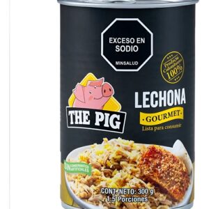 Lechona Tolimense Enlatada Lista Para Consumir 300 Gramos