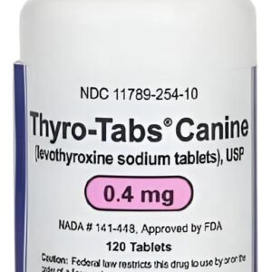 Thyro Tabs Canine 0.4 Mg Frasco 120 Tabletas
