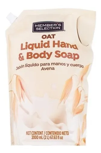 Jabon Líquido De Avena Member's - Imagen 2