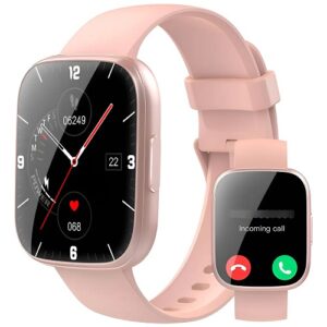 Smartwatch Deportivo Salud Waterproof Chatgpt Ai Mind 1:83 P Negro Mesh Rosa Rosa