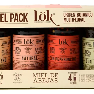 Miel De Abejas De Origen Botánico Multifloral Surtida X 4