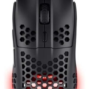 Mouse Trust Gxt928 Helox Gamer Inalambrico Negro Con Ilumina Negro