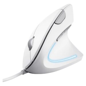 Mouse Usb Ergonomico Trust Verto Vertical Blanco Blanco