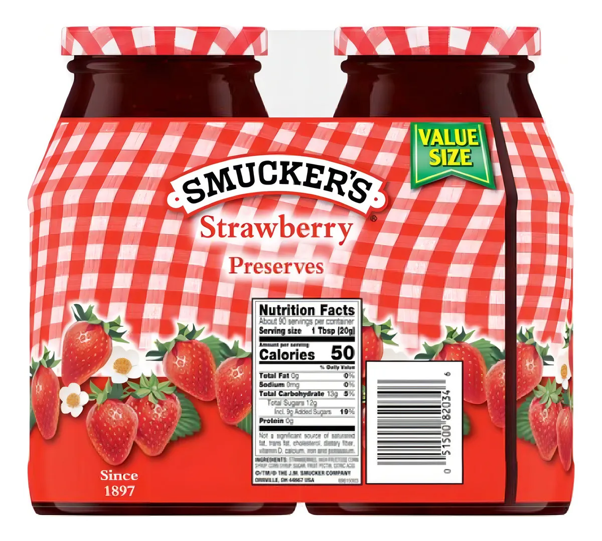 Mermelada De Fresa 2 Unid 907