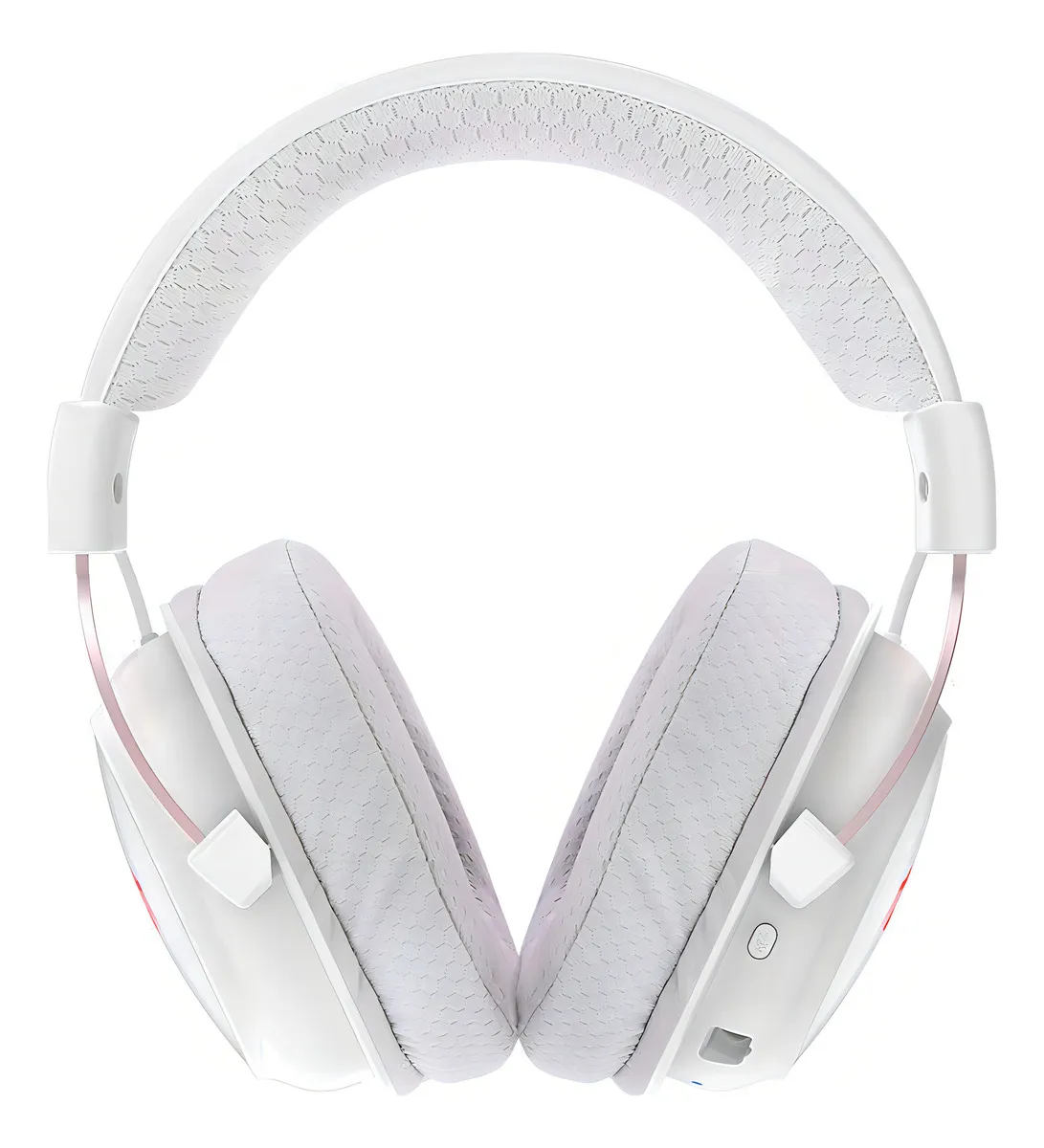 Auriculares Inalámbricos Redragon Zeus H510w-pro Rgb Blancos Blanco - Imagen 4