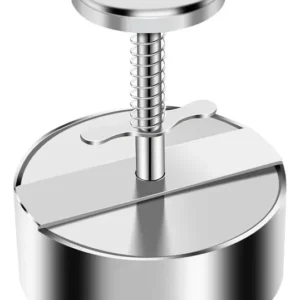 Maquina Para Hacer Hamburguesas Acero Inoxidable 14 Cm Zoofox