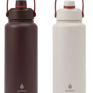 Termo Para Bebida Manna 1.18 L Mantiene Temperatura 2 Unidad Beige