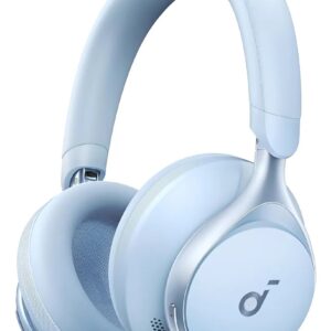 Diadema Bluetooth Soundcore Space One Color Azul Celeste