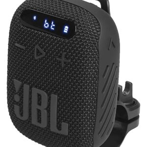 Parlante Jbl Wind3 Bluetooth Para Bicicletas Radio Fm Negro Negro 110/220v