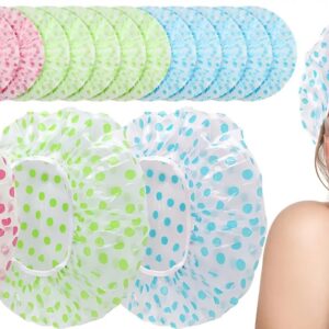 Gorro De Ducha Set X6 Unidades Gorro De Baño Spa Salón Multicolores