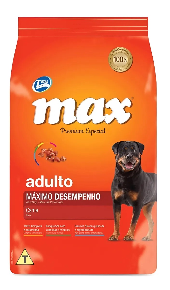 Alimento Max Premium Especial Maximo Desempeño Para Perro Ad