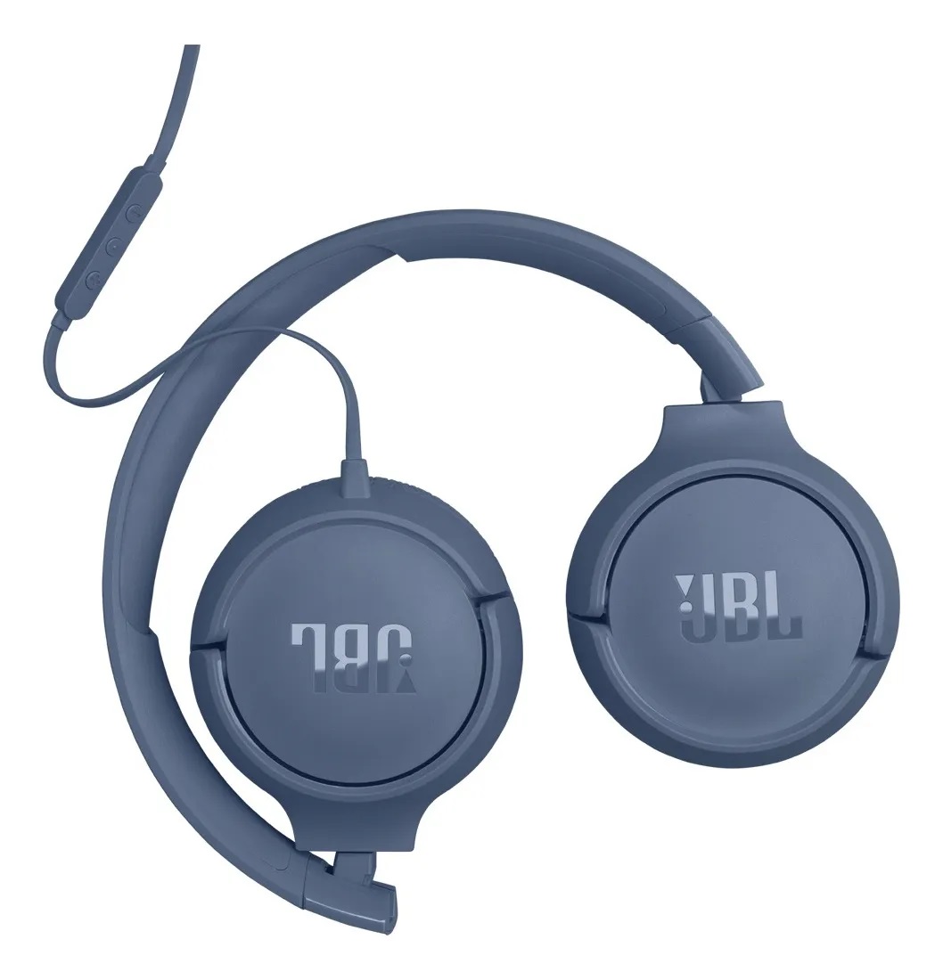Audifono Diadema Jbl Tune 520c Cableado Usb C Azul - Imagen 4