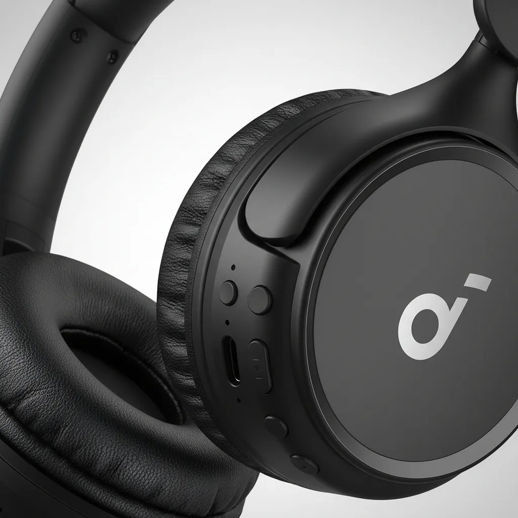 Audifono Diadema Gamer Soundcore H30i Bluetooth 5.3 70h Neg Negro - Imagen 4