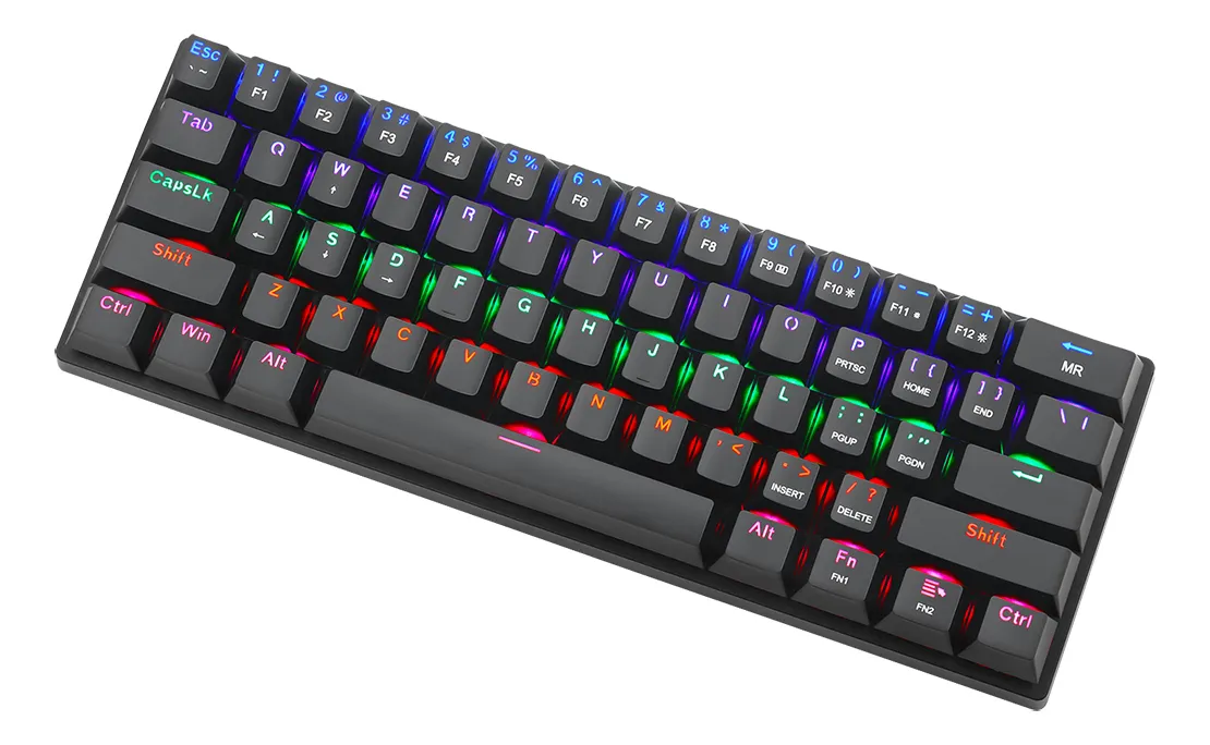 Teclado Mecánico Gamer T-dagger Arena Lite T-tgk321 Rainbow Negro Español Latinoamérica - Imagen 5