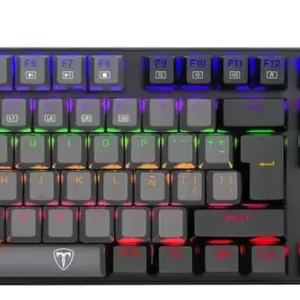 Teclado Gamer T-dagger Naxos T-tgk310gb Gris/negro Gris/negro Español