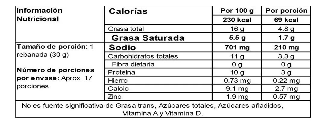 Tocineta Premium Ahumada 750 G - Imagen 4